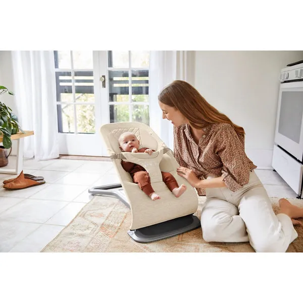 [1 Yr Local Warranty] Ergobaby Evolve 3 In1 Bouncer - Cream