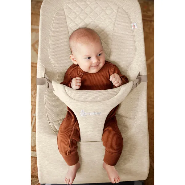 [1 Yr Local Warranty] Ergobaby Evolve 3 In1 Bouncer - Cream