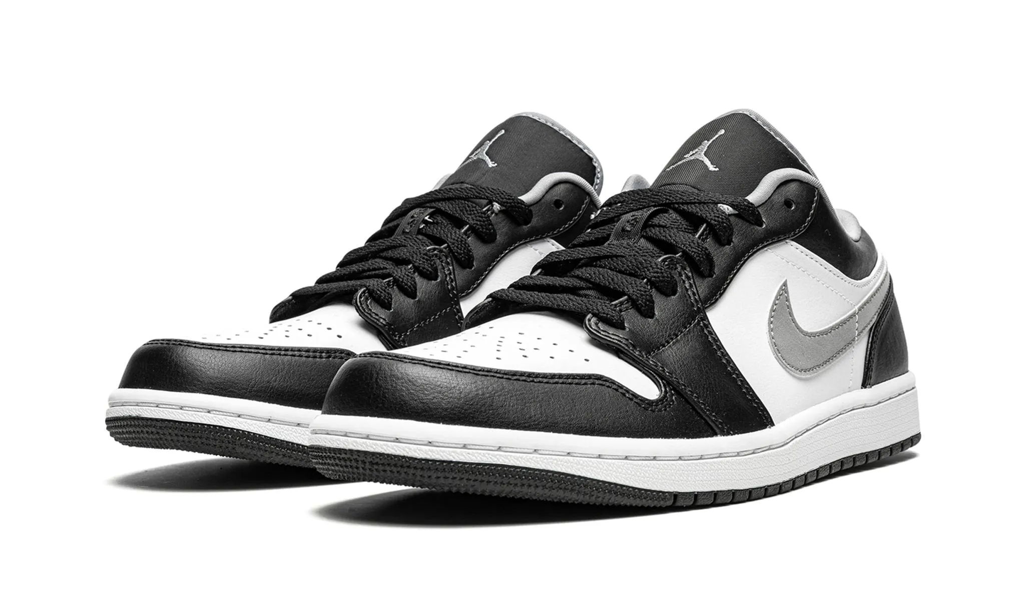 Air Jordan 1 Low Black White Particle Grey