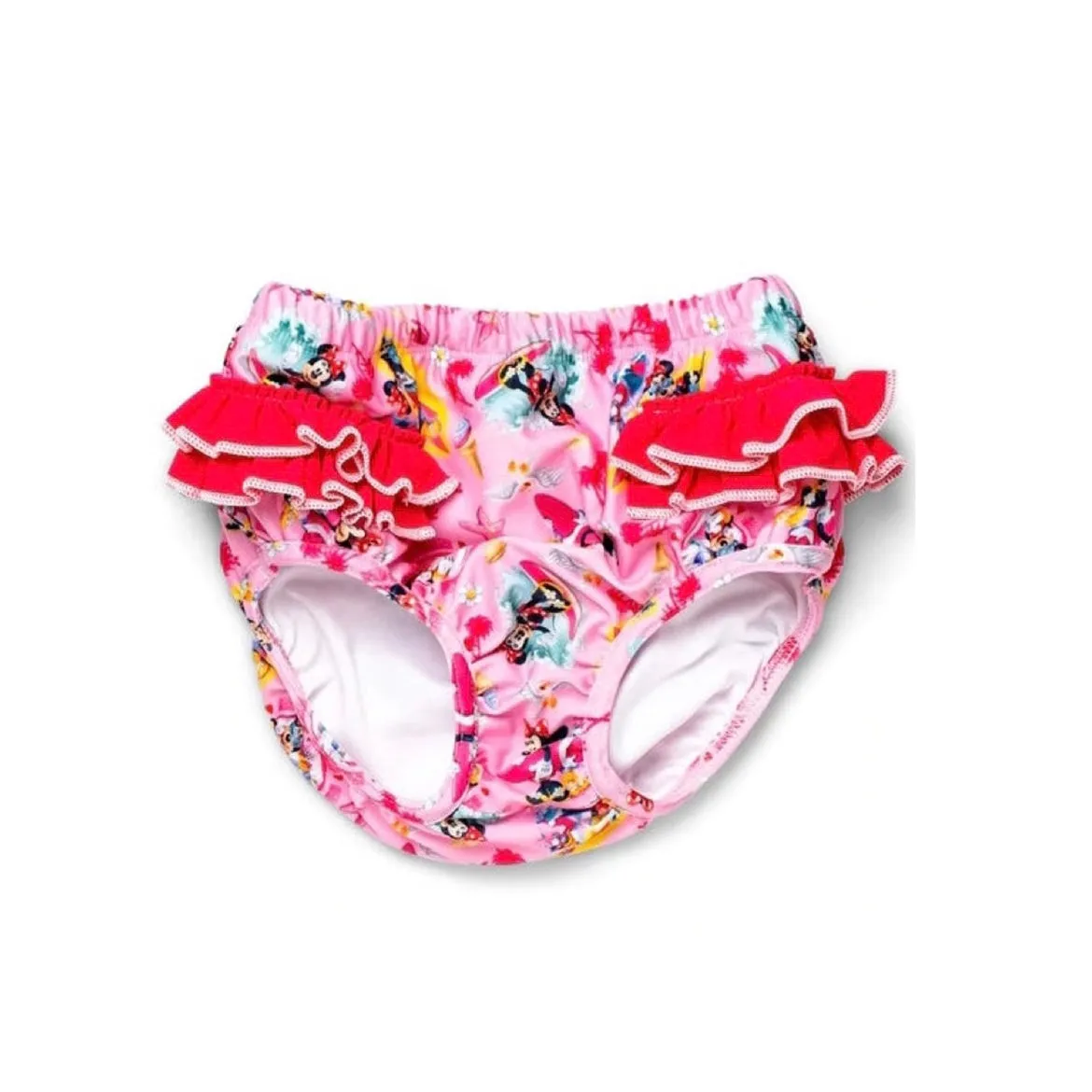 Baby Girls Swimwear Diaper Pink Minni Beach