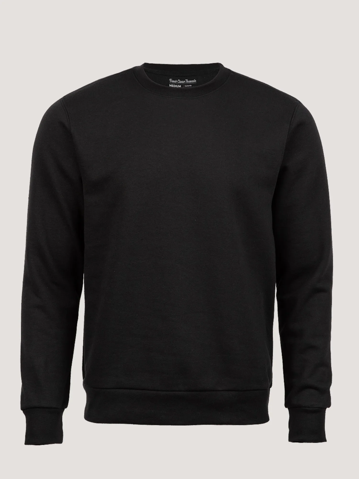 Black Crew Sweatshirt