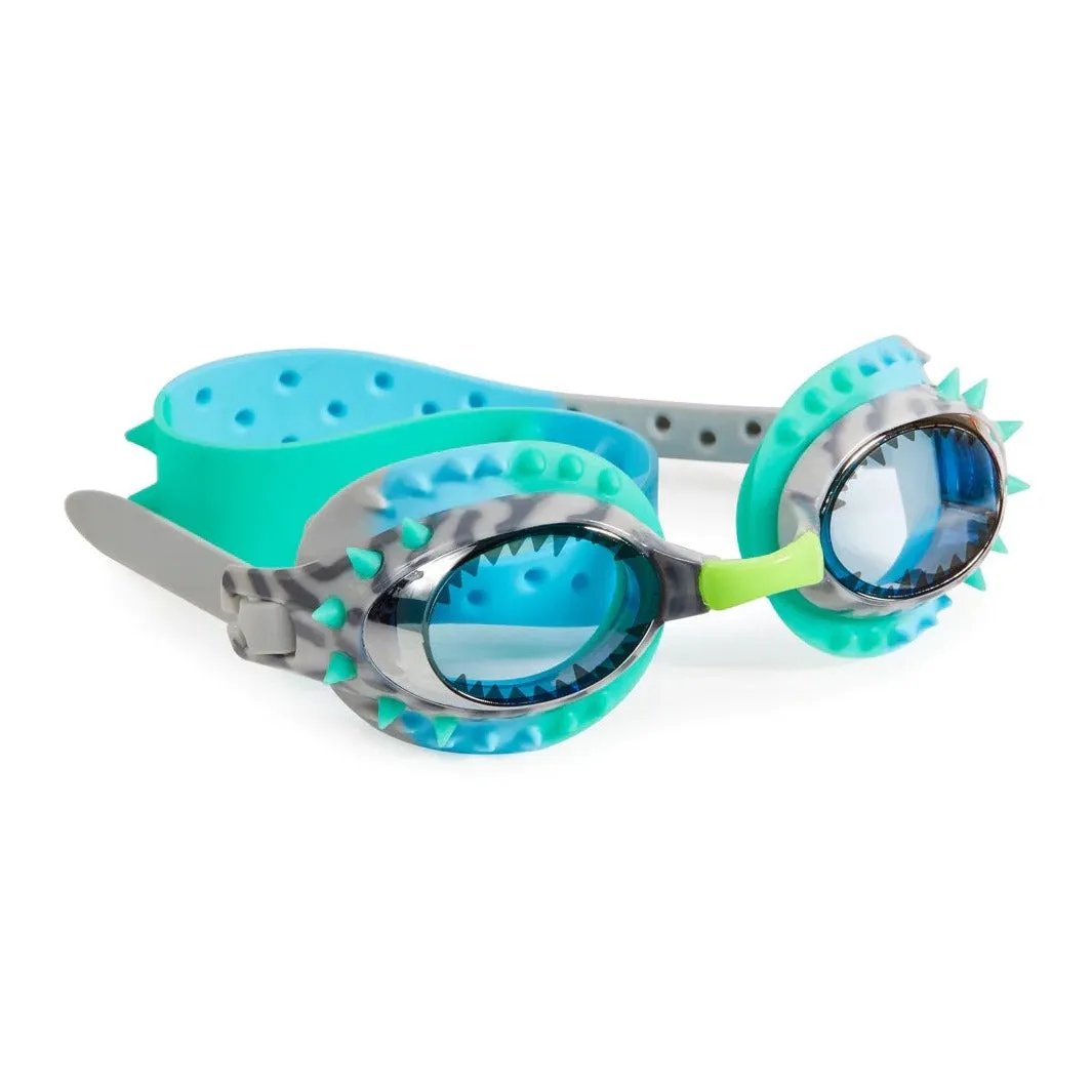 Blingo2O Goggles - Prehistoric Times Raptor Blue Grey