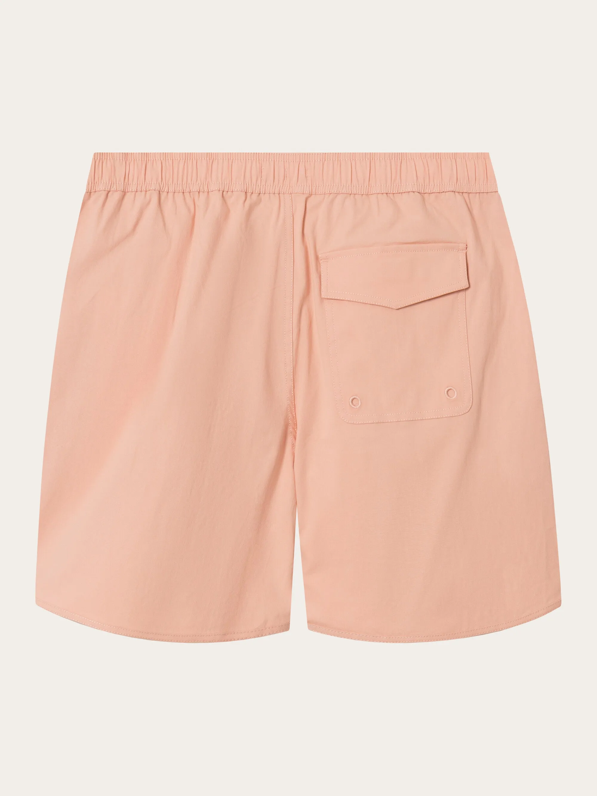 Boardwalk shorts with elastic waist - Coral Pink