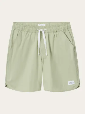 Boardwalk shorts with elastic waist - Swamp