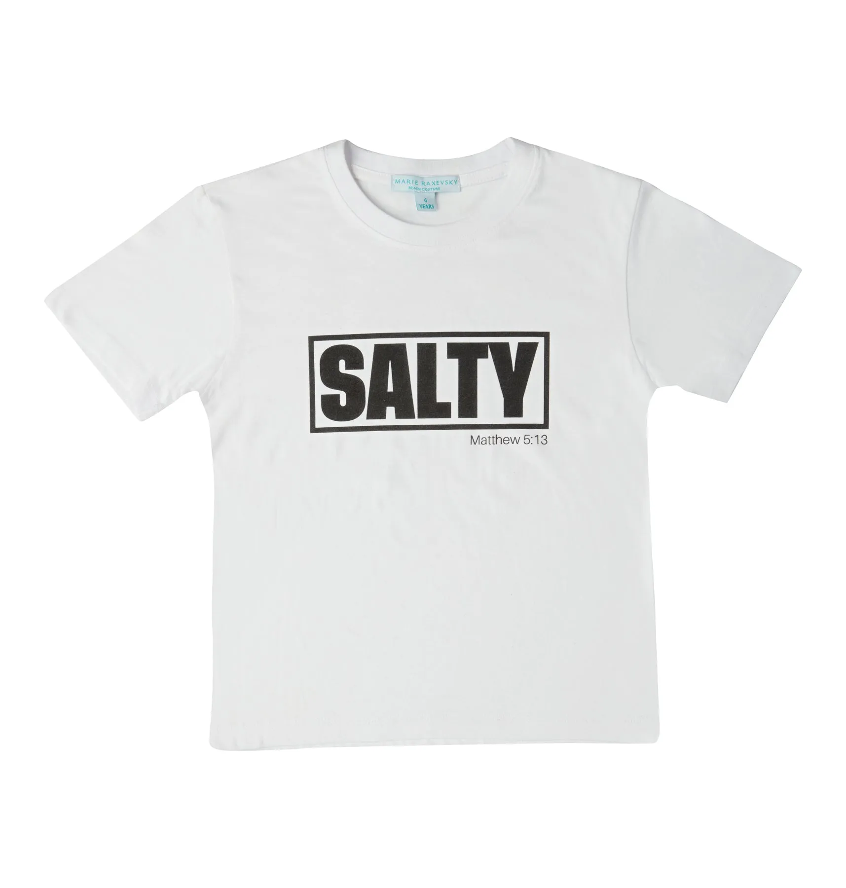 BOY'S T-SHIRT WHITE SALTY