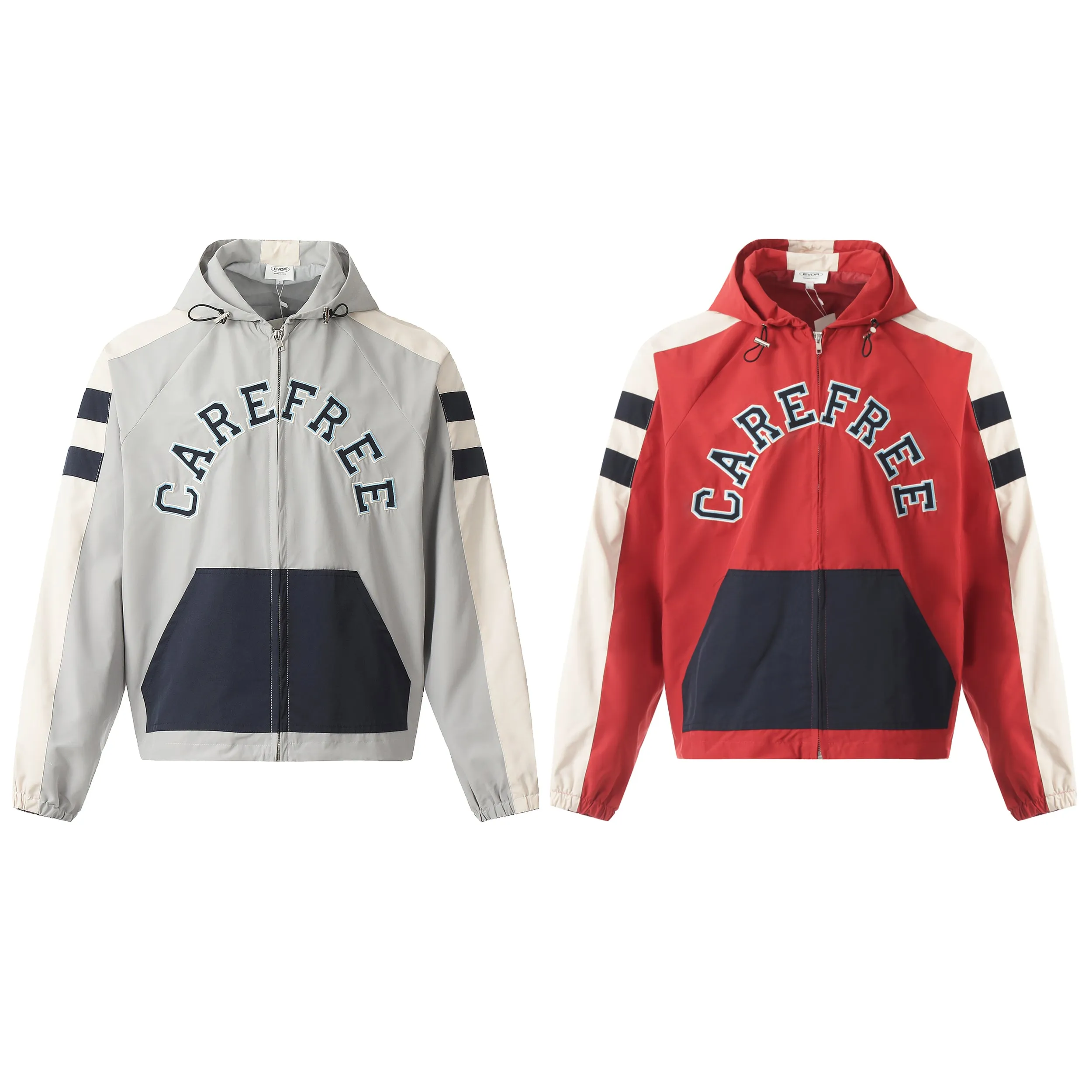 Carefree Sporty Hooded Jacket