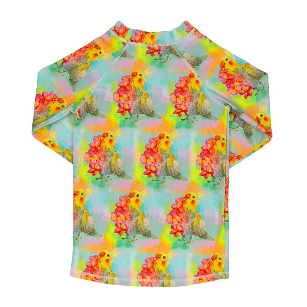 Cockatiel Kids' Rash Top