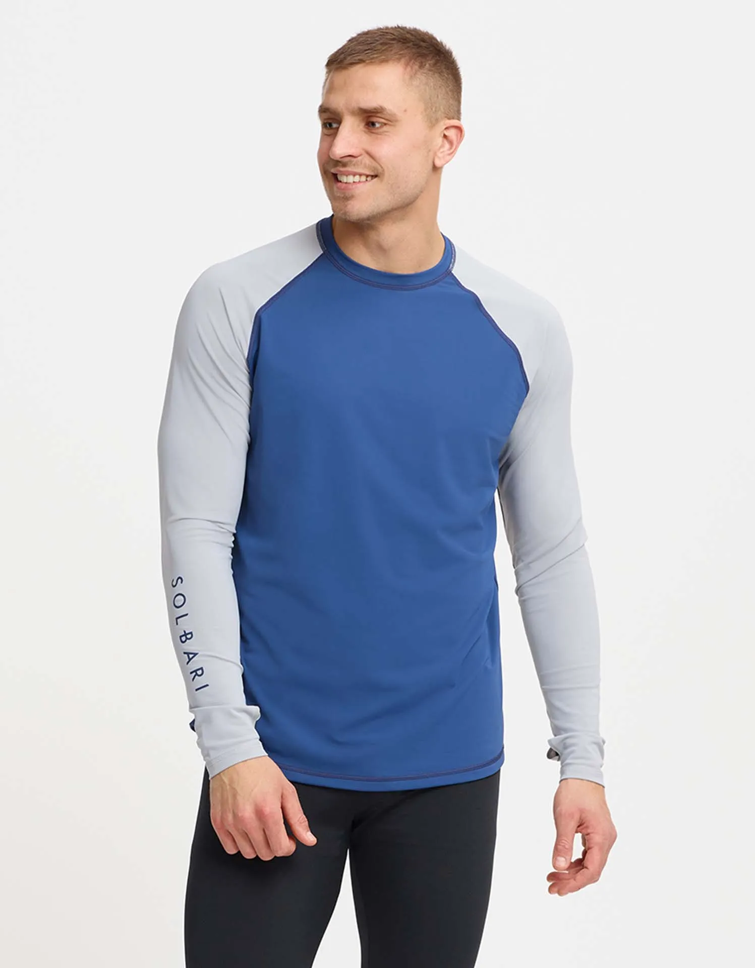 Colour Block Long Sleeve Rashguard UPF 50  I Aqua Sport Collection