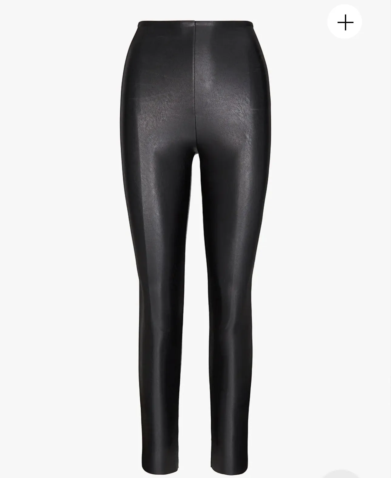 COMMANDO Faux leather leggings Black