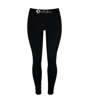 Ethika Girl's Midnight Black Leggings