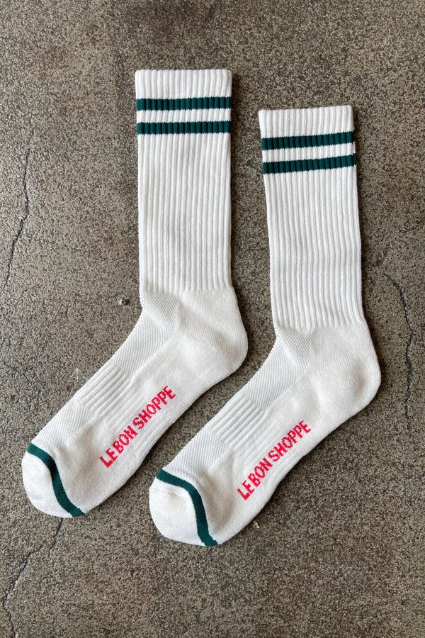 Extended Boyfriend Socks - Unisex | Various Colours | by Le Bon Shoppe