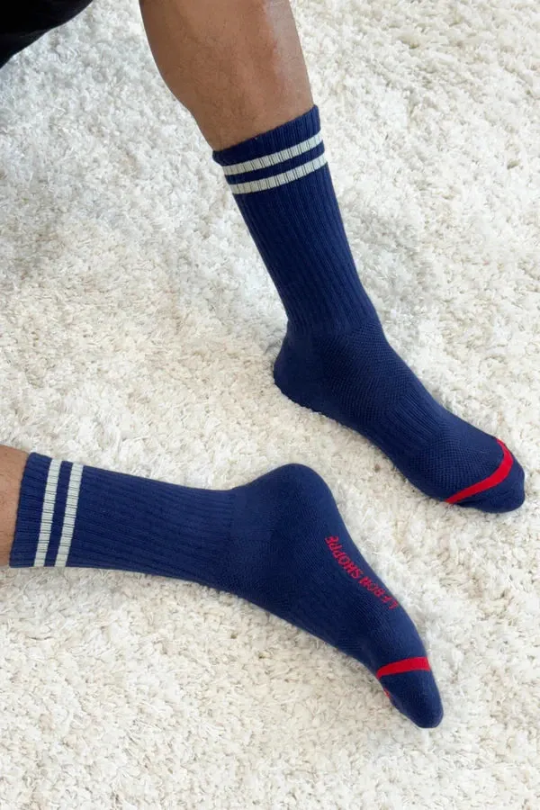 Extended Boyfriend Socks - Unisex | Various Colours | by Le Bon Shoppe