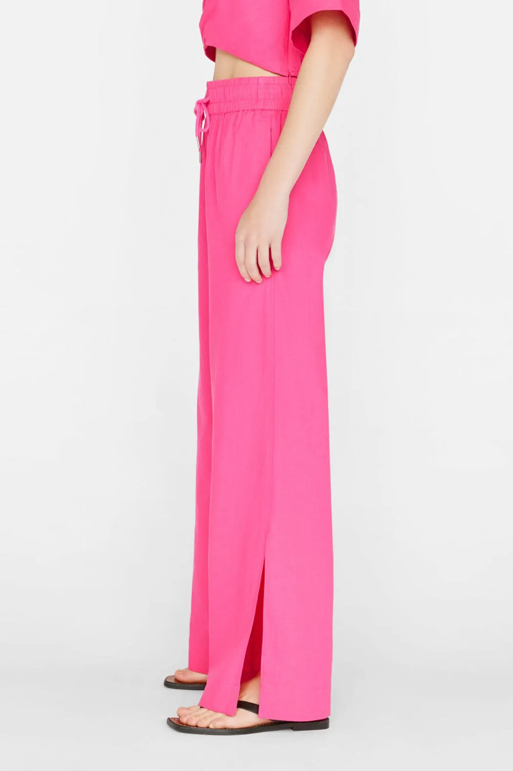 Frame - Drawstring Lounge Pant Flamingo