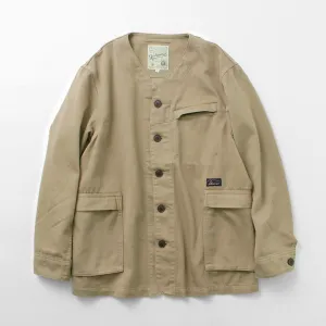 GOHEMP / Green Lodge Jacket Hemp Cotton Recycled Polyester Cloth