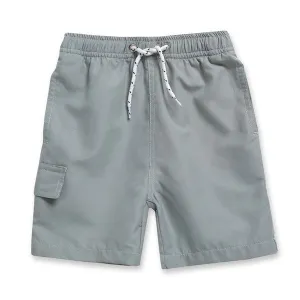 Grey Swim Trunk