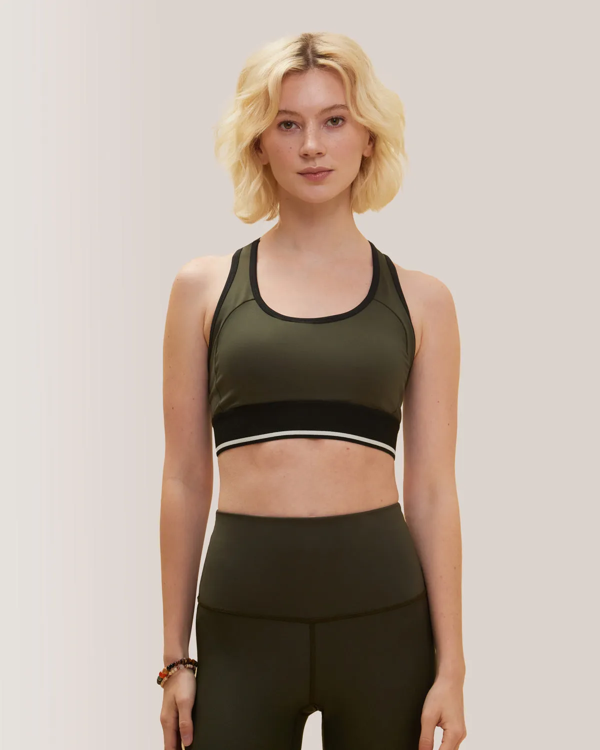 Happy Girls Sports Bra - Forest