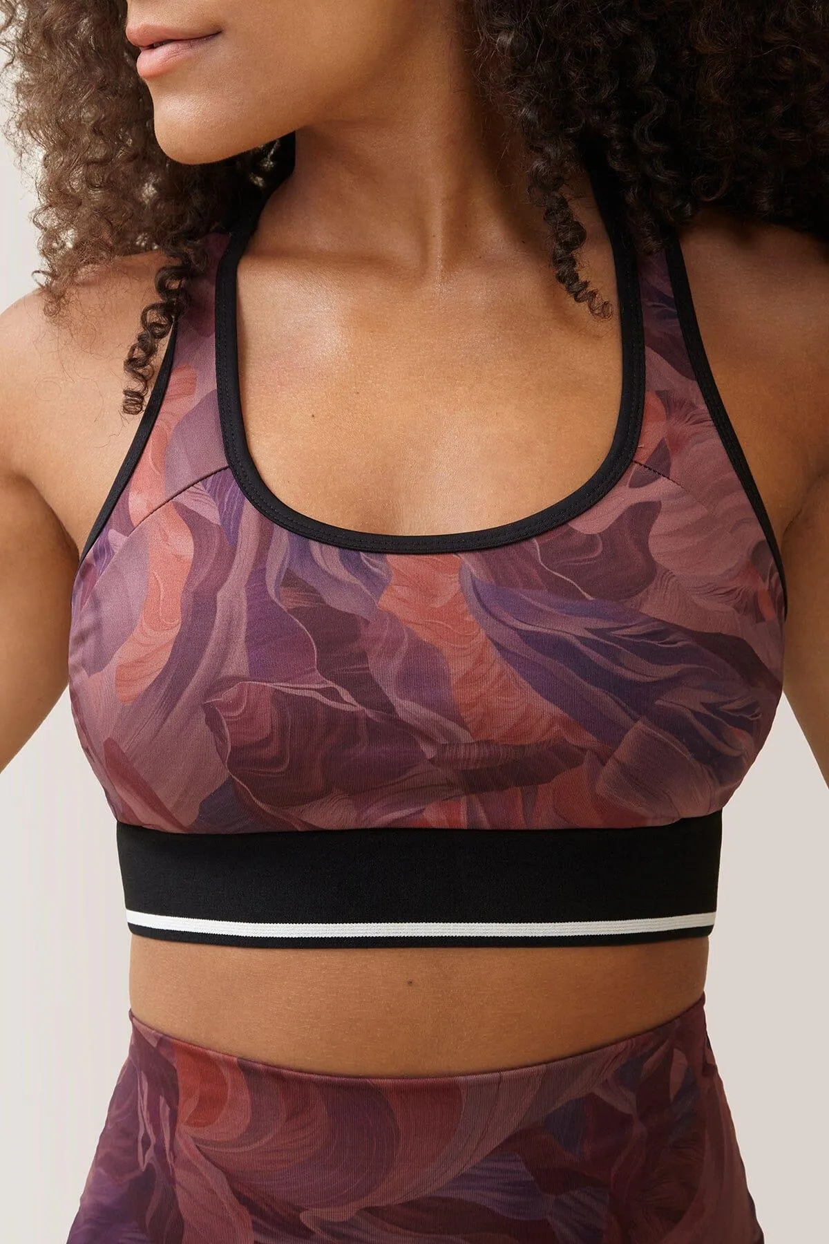 Happy Girls Sports Bra Rose Buddha - Canyon