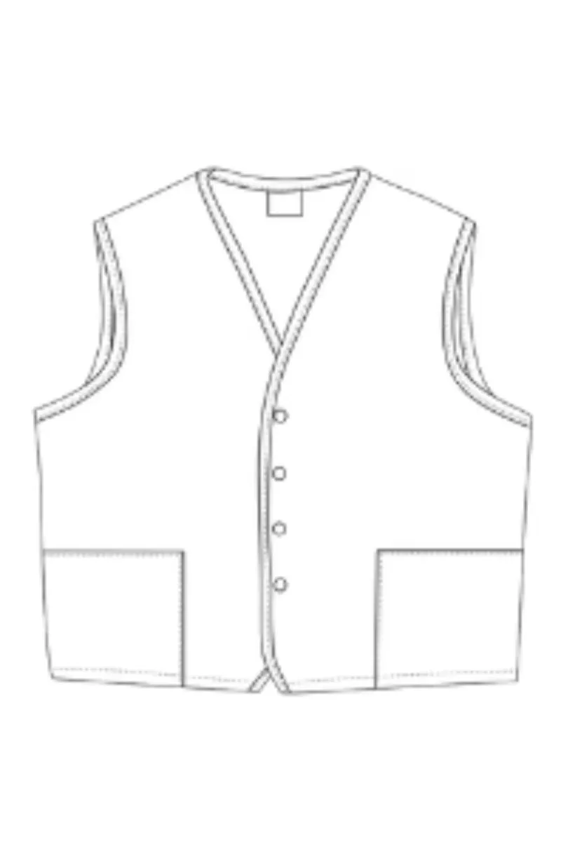 Hunter 4-Button Unisex Vest with 2 Pockets