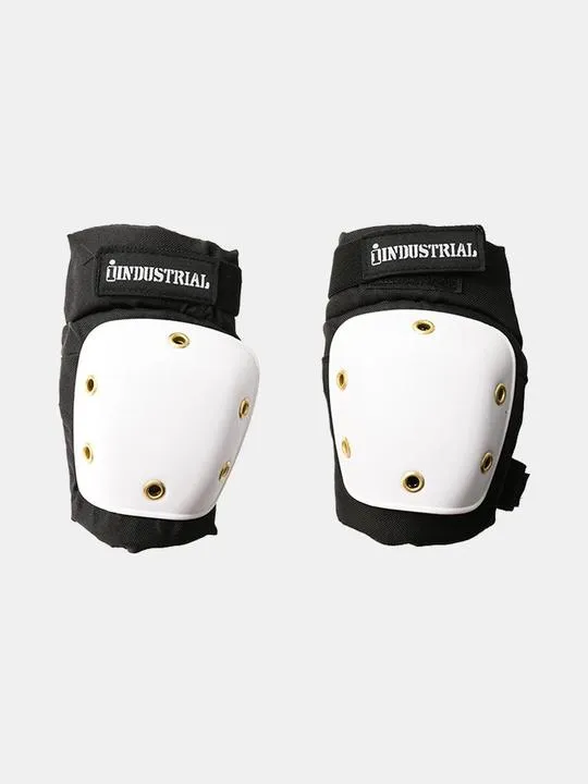 Industrial Pad Set Elbow/Knee/Wrist XS-Black/White