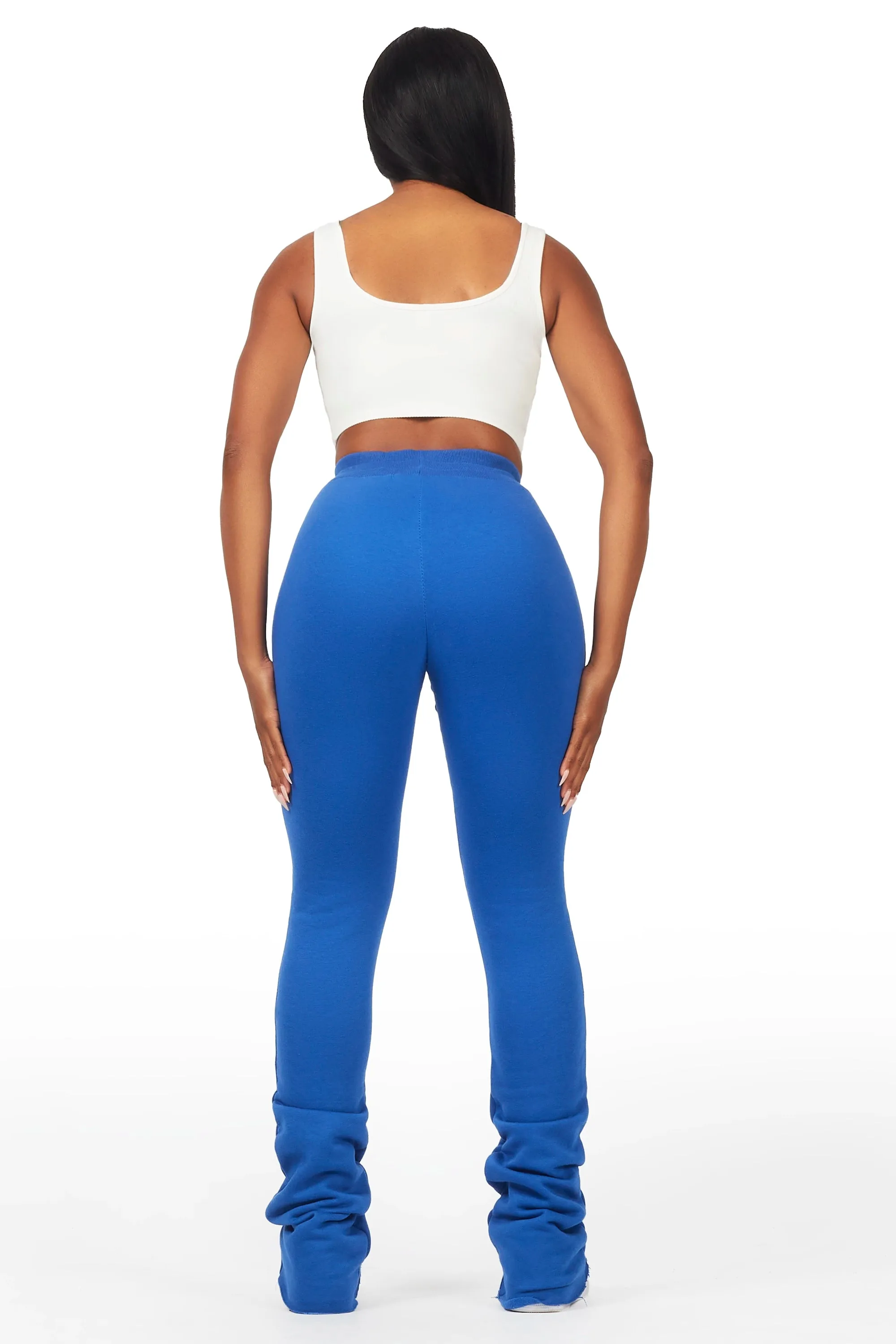 Juliana Blue Super Stacked Track Pant