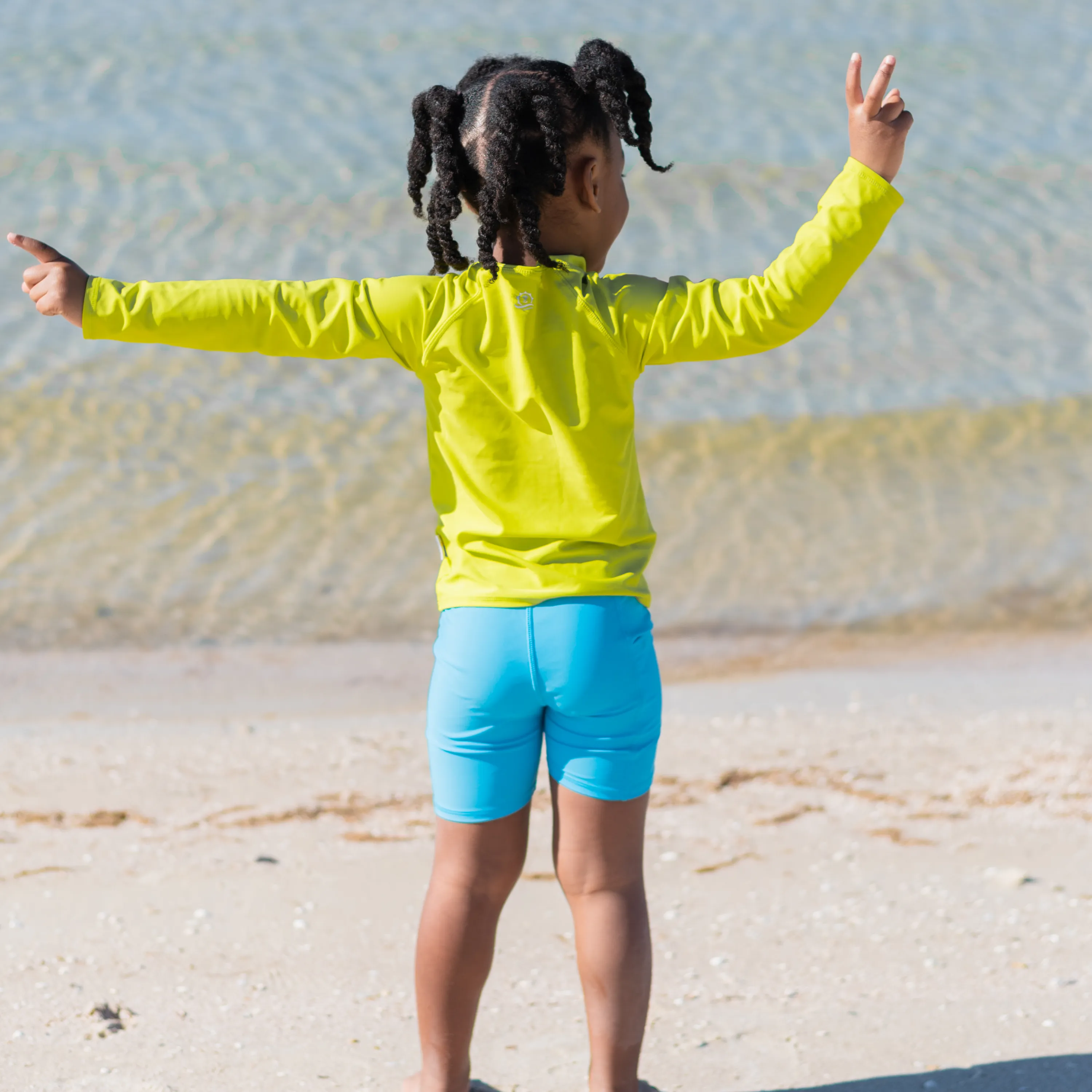 Kids Jammers Swim Shorts | "Aqua"