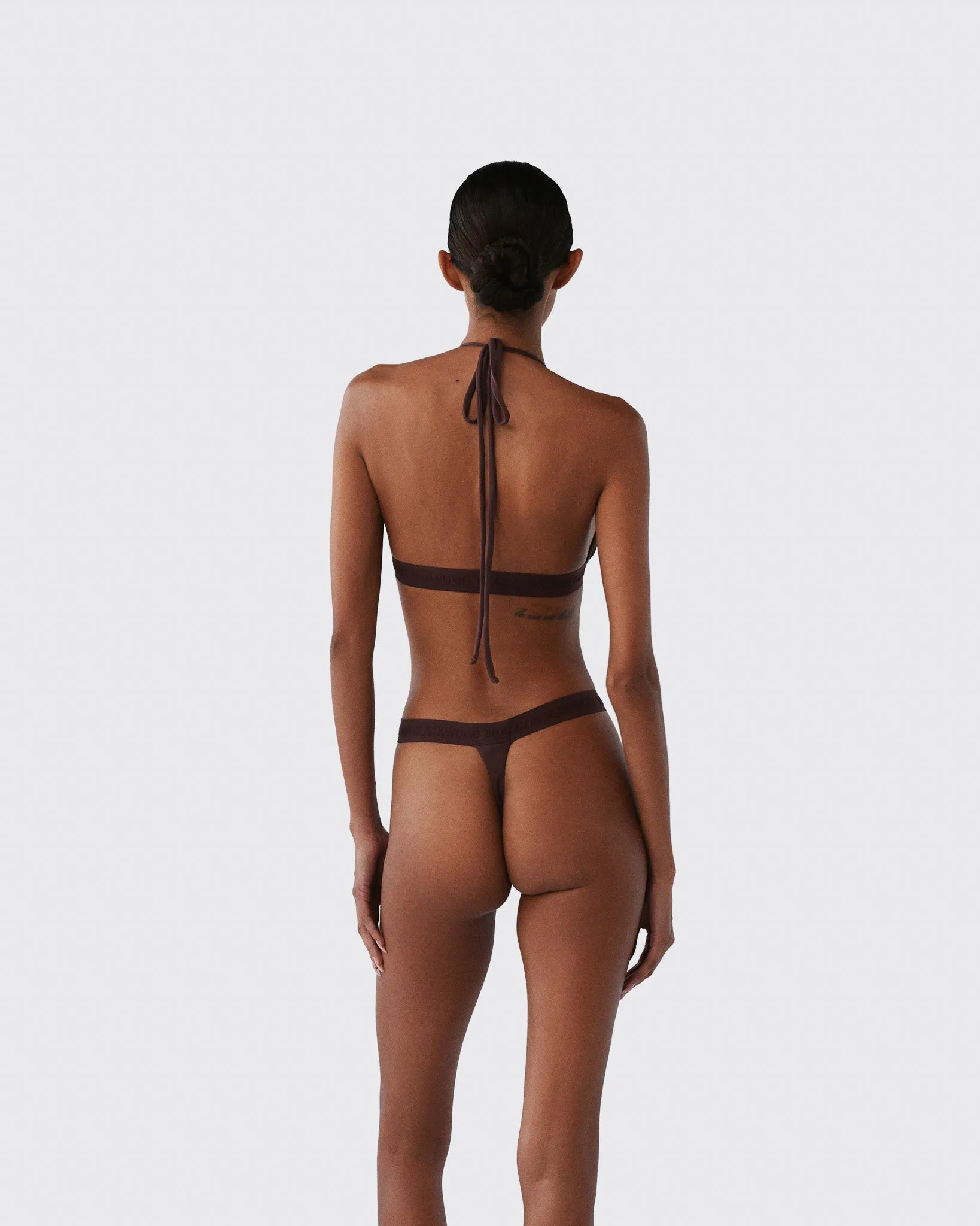 Logo Swim Thong