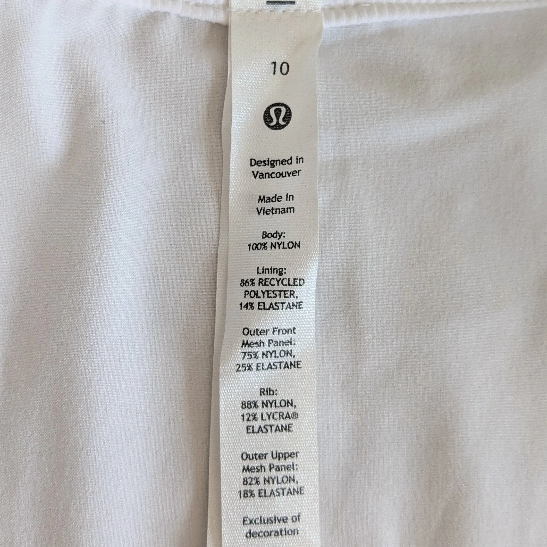 Lululemon Lightweight Tennis Jacket Size 10