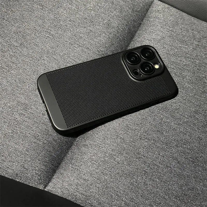 Luxury Breathable Mesh Phone Case