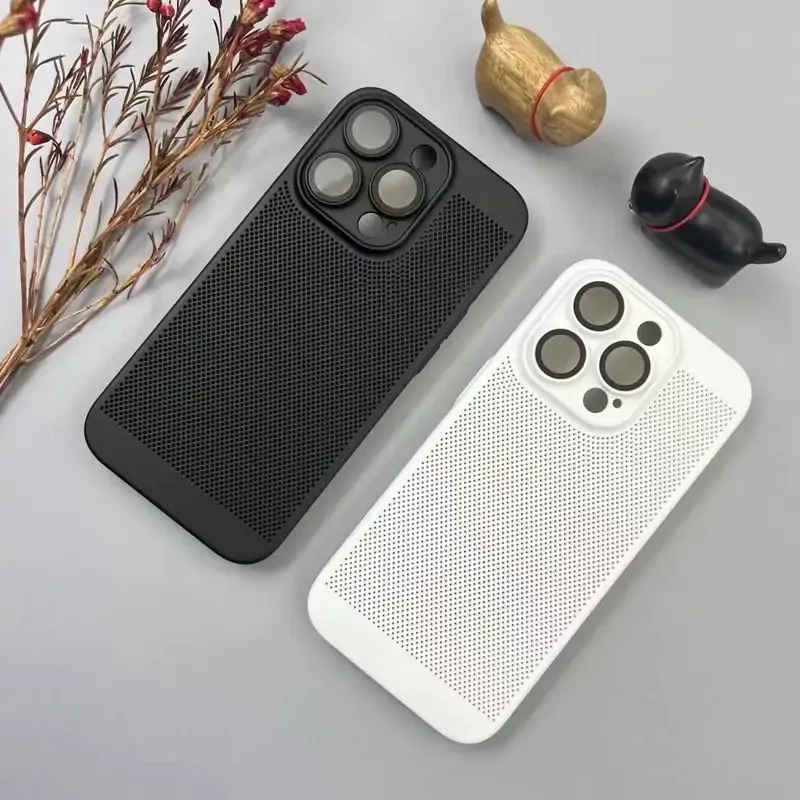 Luxury Breathable Mesh Phone Case