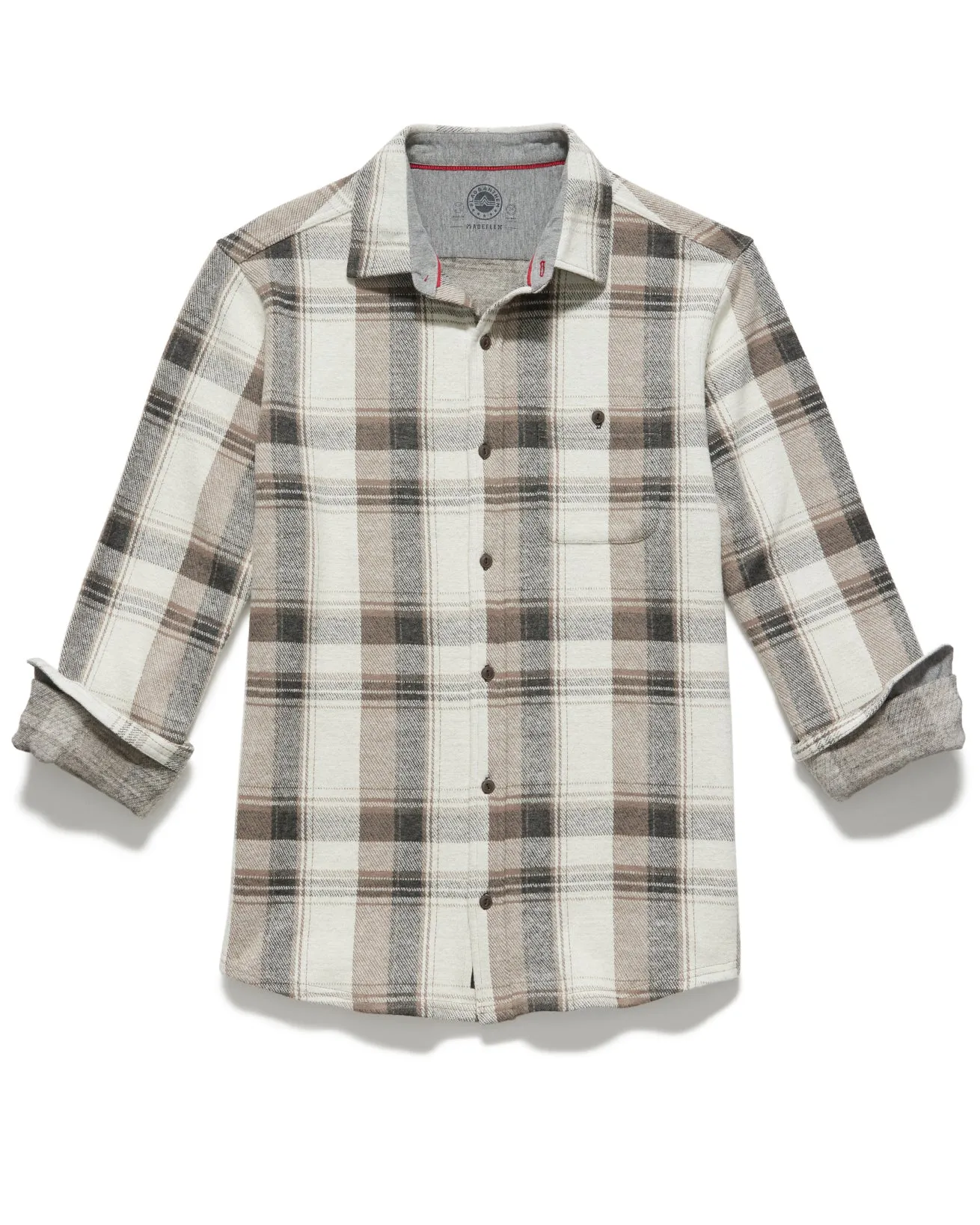 MADEFLEX HERO STRETCH FLANNEL SHIRT BIG & TALL