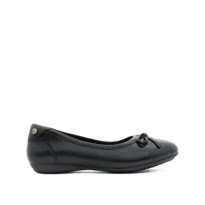 Maia Bow SO Women's Shoes - Black Leather