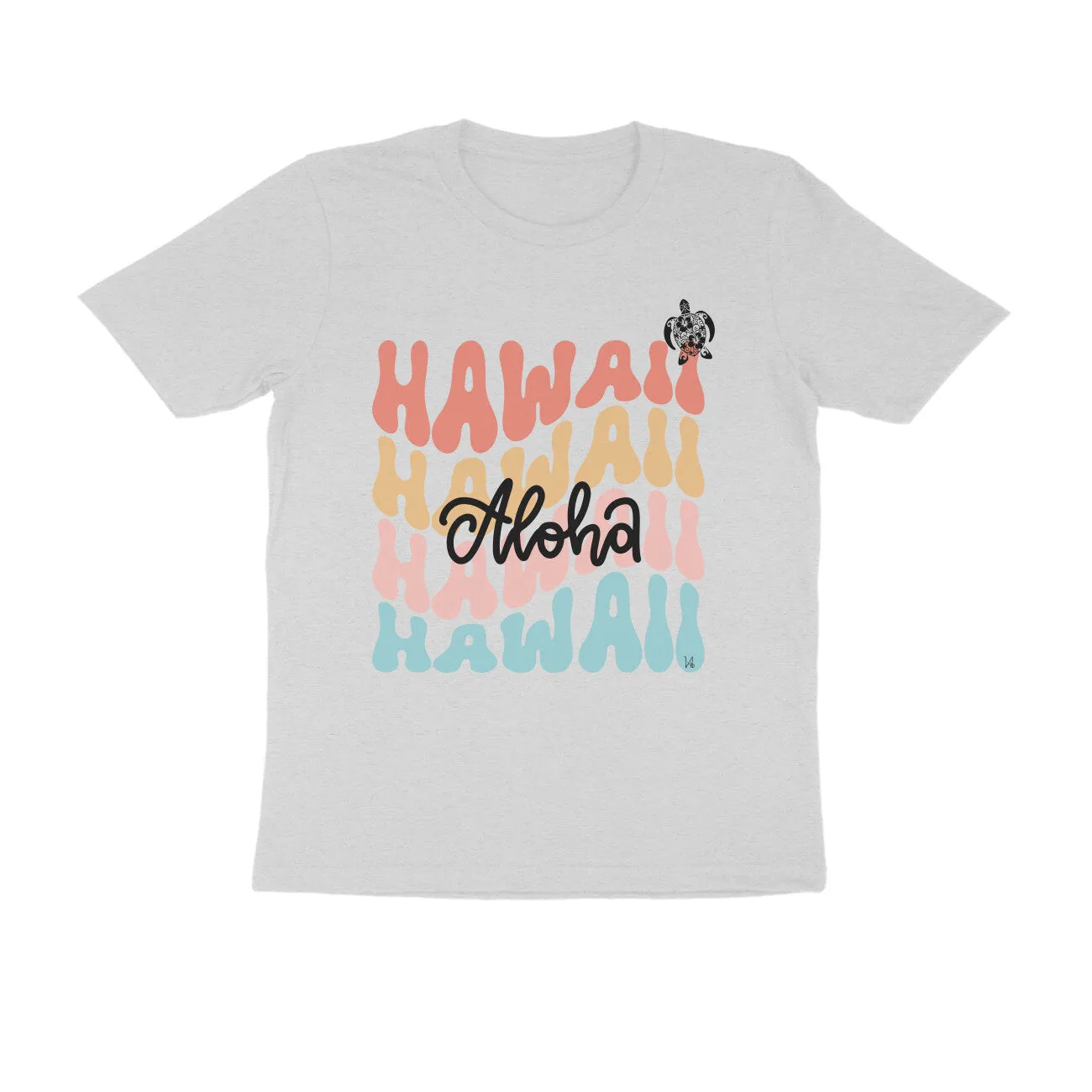 Male Round Neck Half Sleeve - Aloha Wear T-shirt