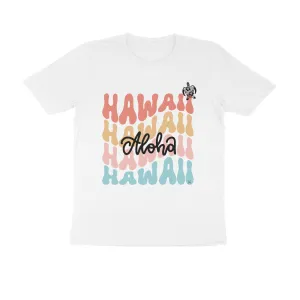 Male Round Neck Half Sleeve - Aloha Wear T-shirt