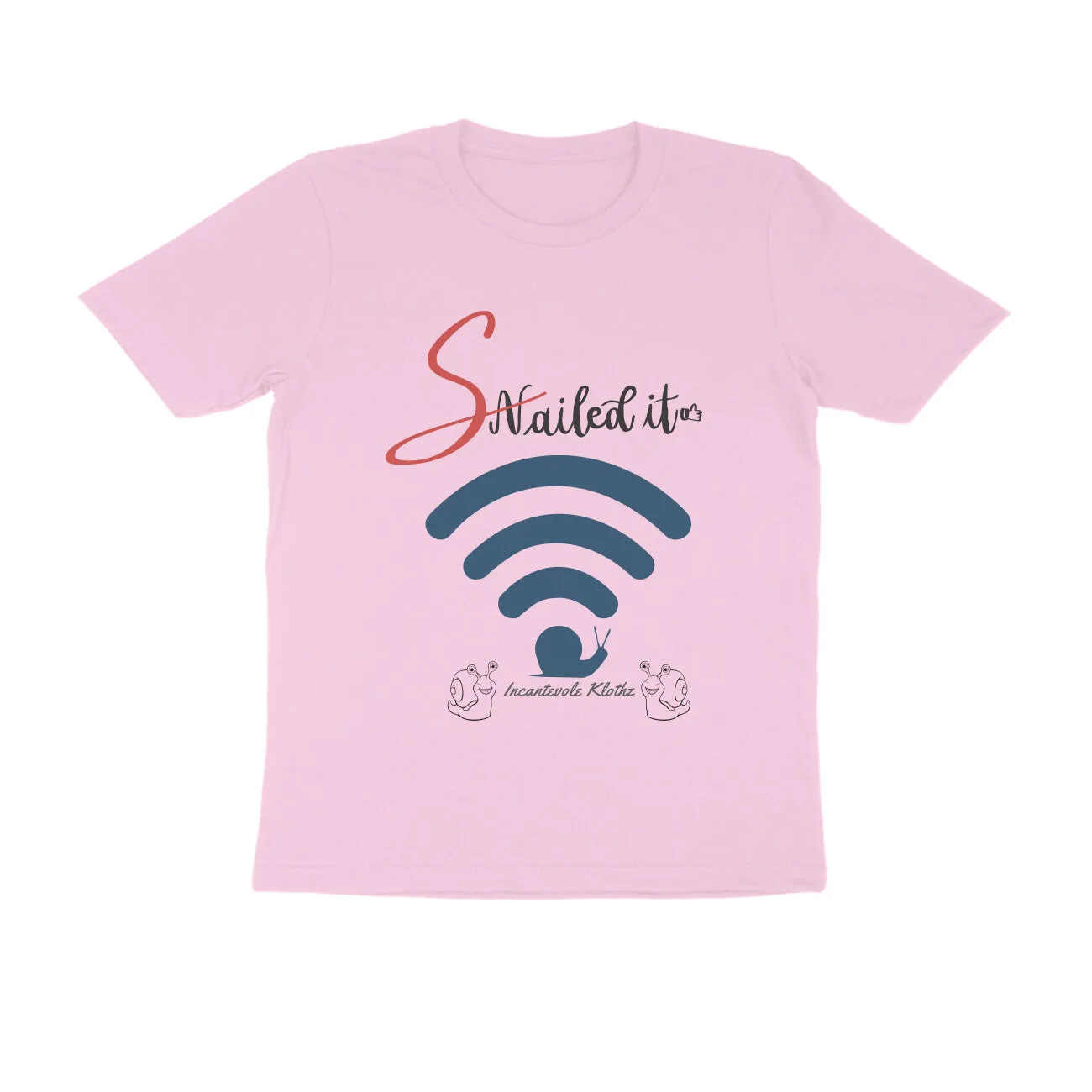 Male Round Neck Half Sleeves - Snailed It T-shirt