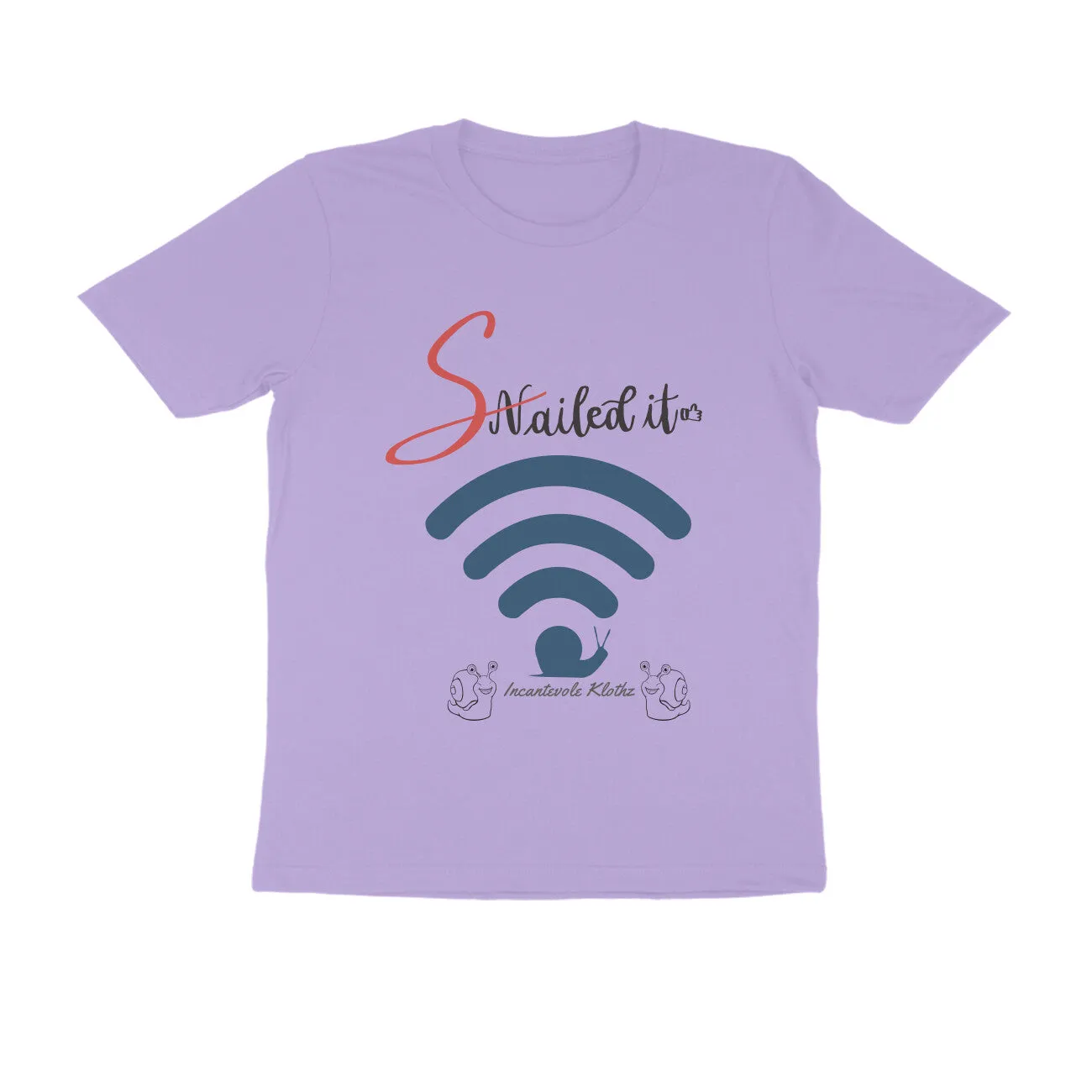 Male Round Neck Half Sleeves - Snailed It T-shirt