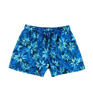 MEN'S SWIM SHORTS GREEN LEAVES