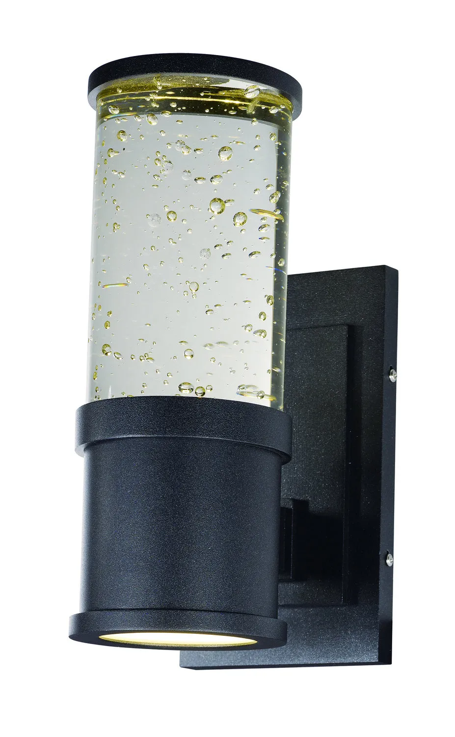 Pillar 2-Light LED Wall Sconce in Galaxy Black