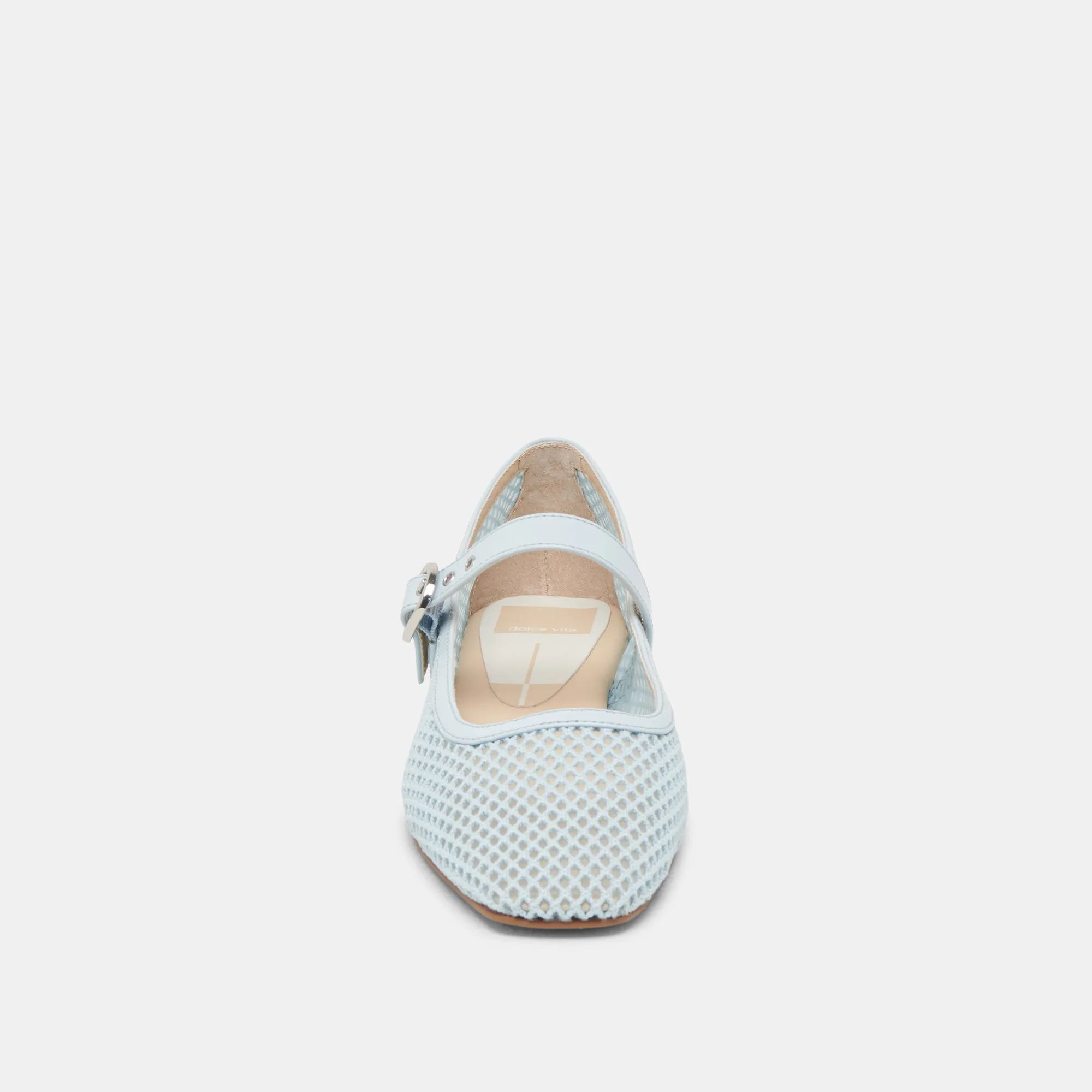 RODNI MESH BALLET FLATS LIGHT BLUE MESH