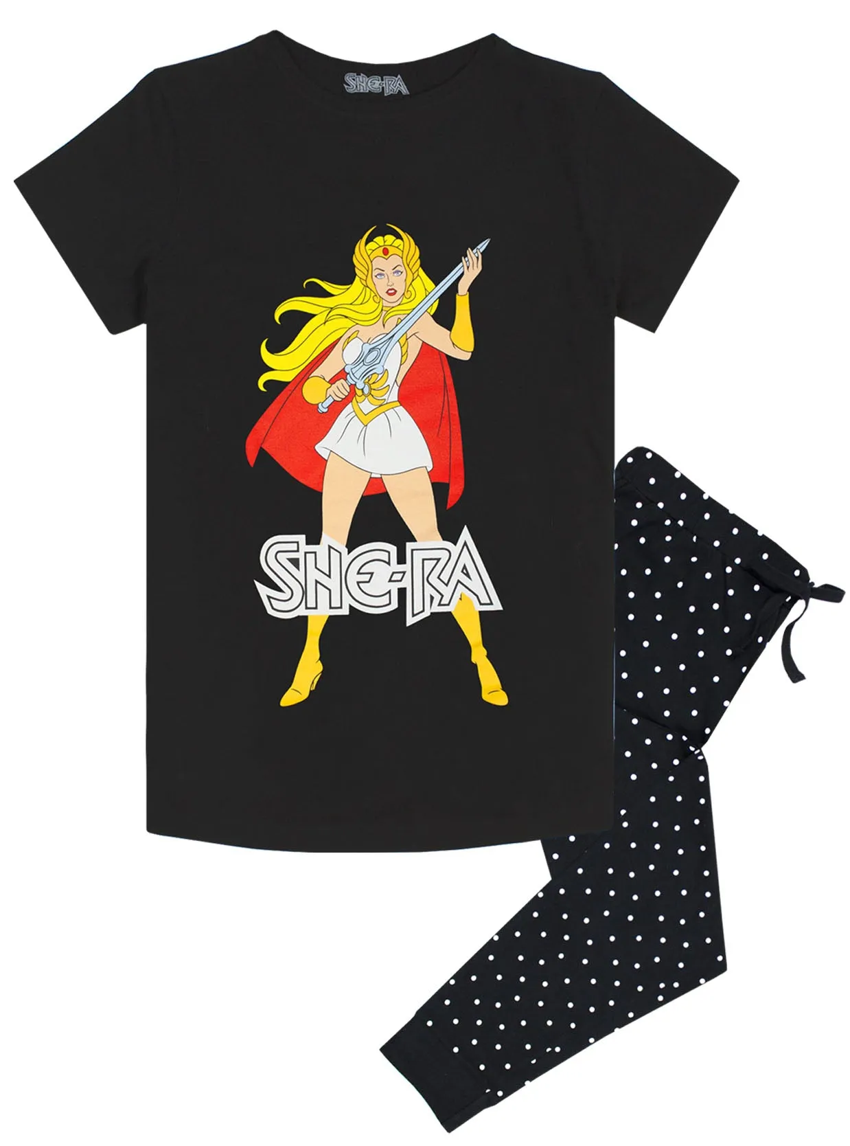 She-Ra Pyjamas Princess Of Power MOTU Top & Trousers