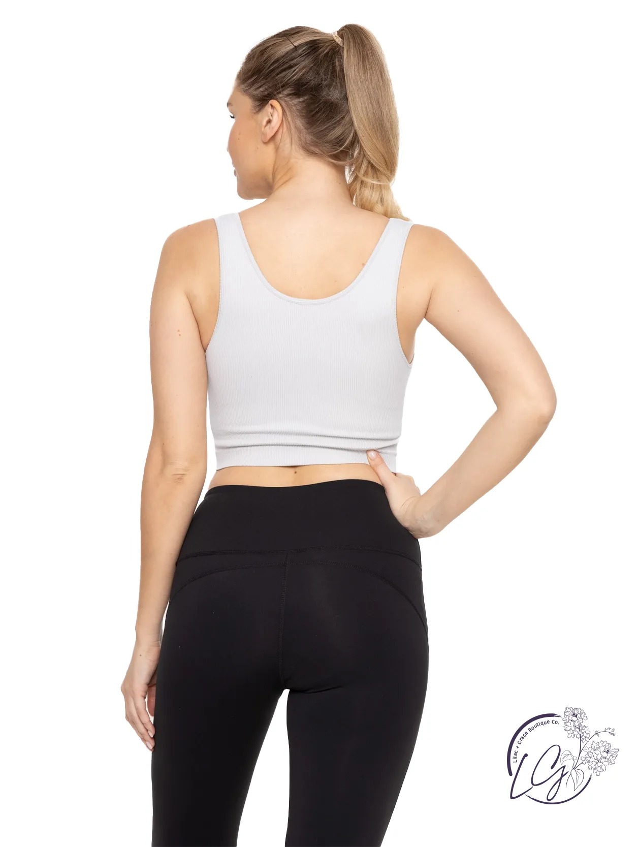 Sleek Fit Ribbed Crop