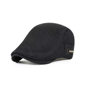 Stylish Sport Breathable Mesh Beret Cap