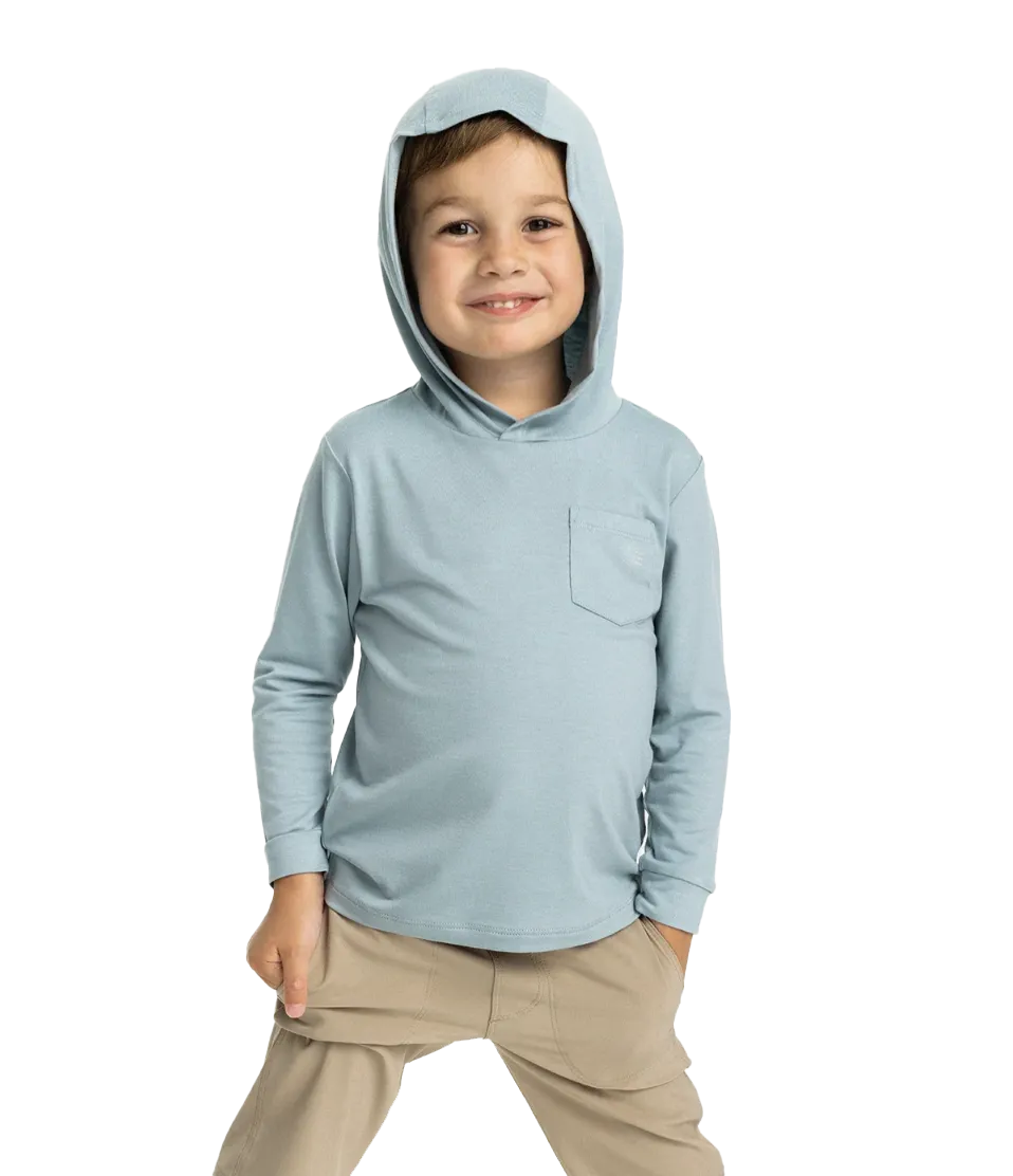 Toddler Bamboo Shade Hoody Ocean Mist