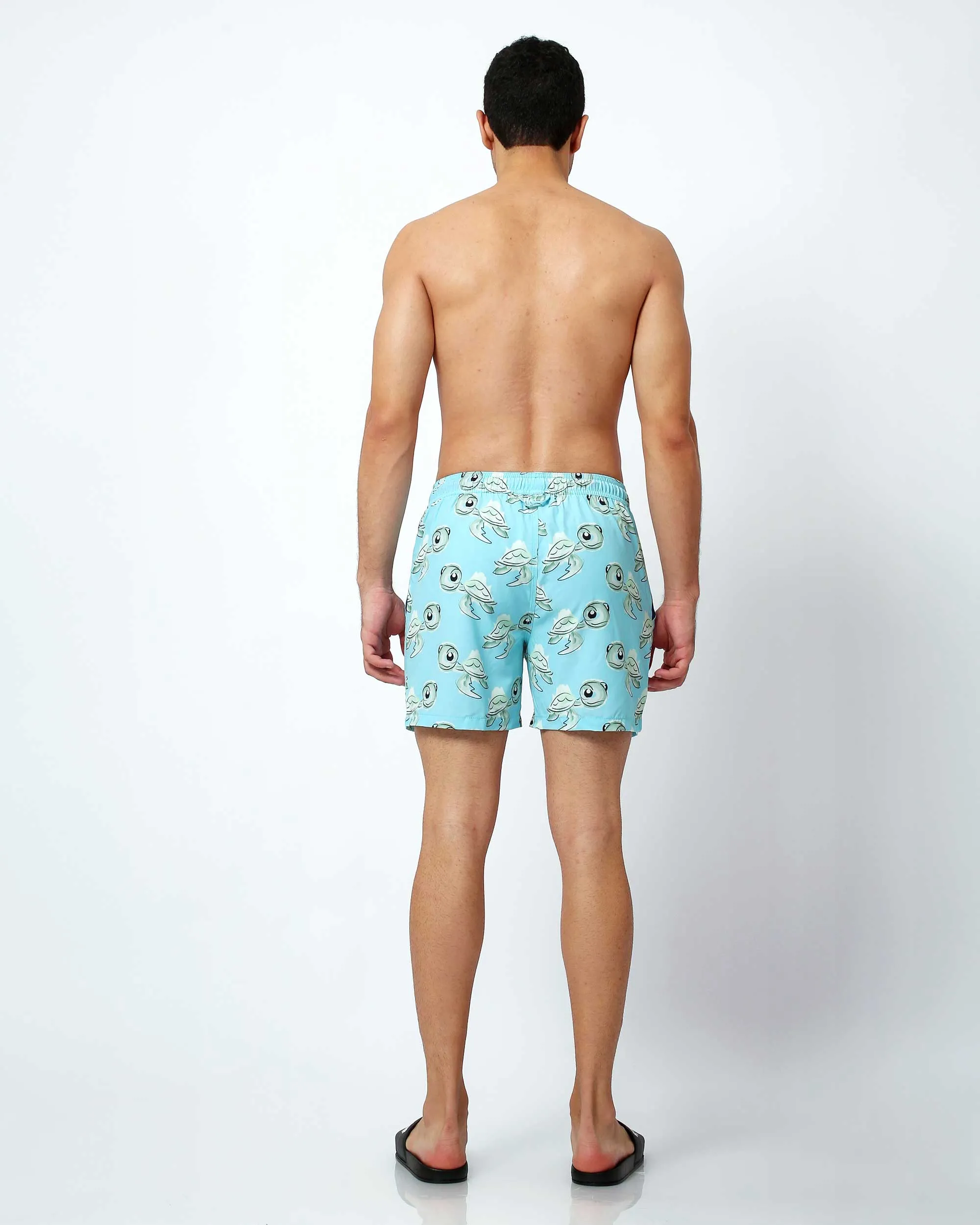 Turtles - Swim Shorts with Waterproof Pocket