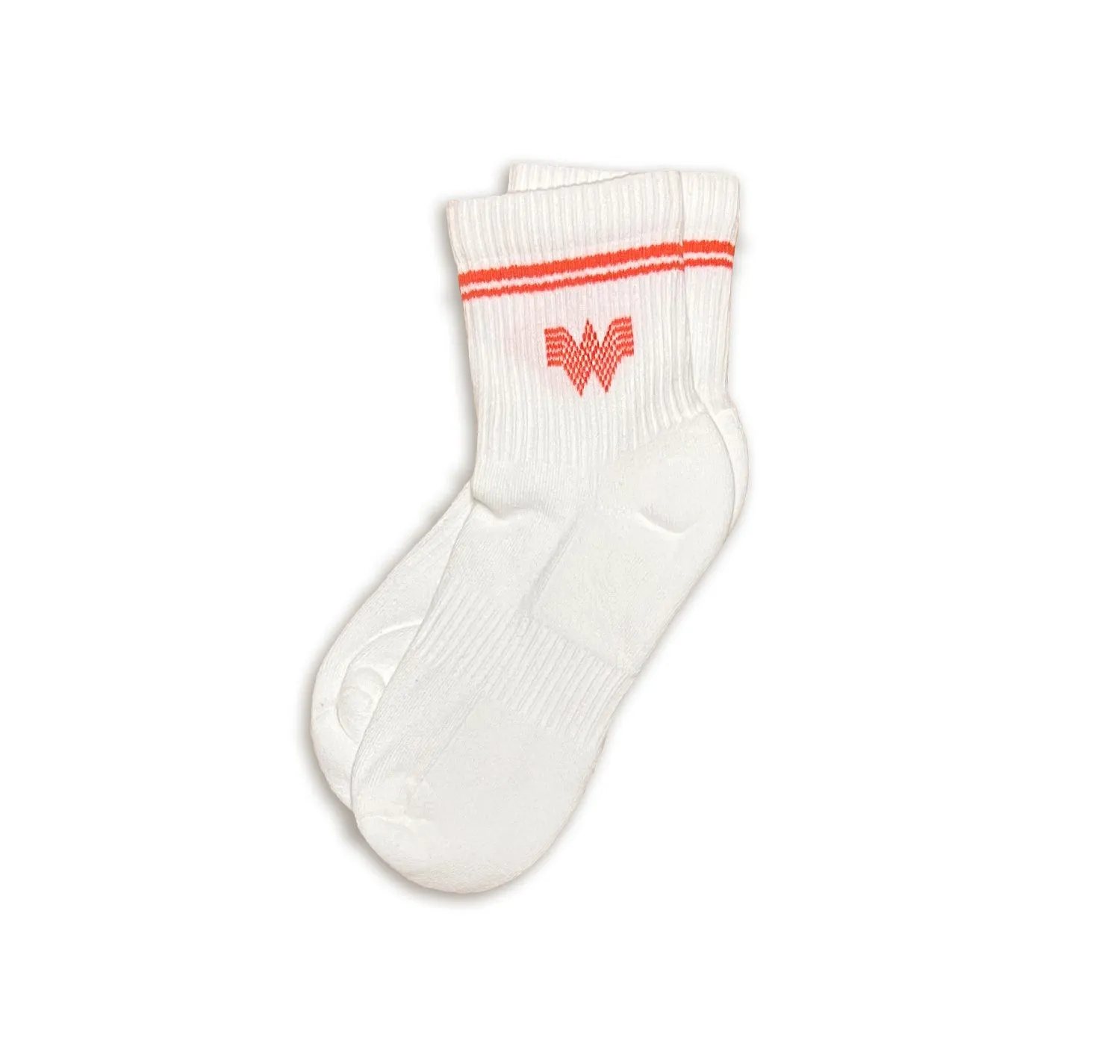 White Athletic Sock