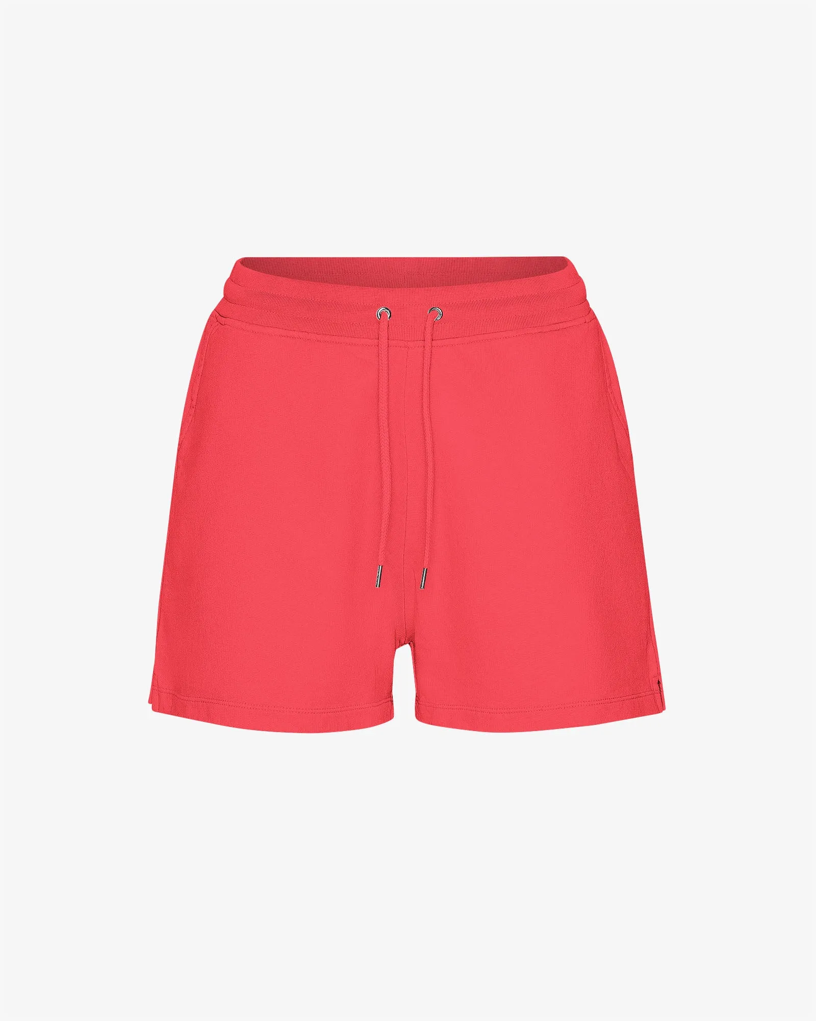 Women Organic Sweatshorts - Red Tangerine