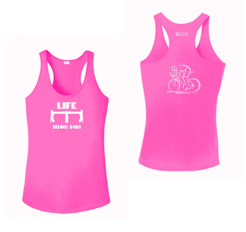 Women's Reflective Tank Top - Life Behind Bars